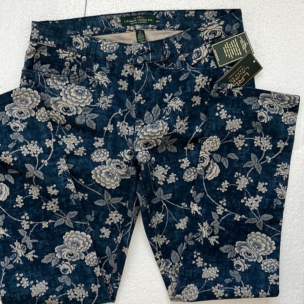👖Ralph Lauren Floral Jeans - Picture 4 of 4